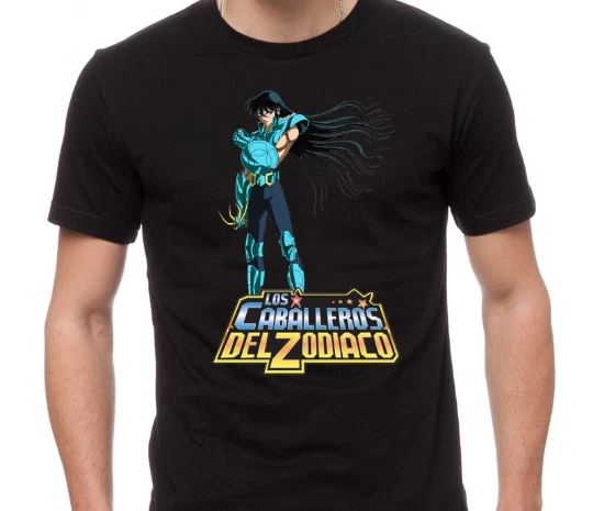 Camisa de jogador Caballeros del Zodiaco Saint Seiya Design #3 Shiru - Imagem 1 de 1