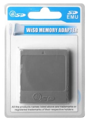 SD memory card adapter converter card for Nintendo Gamecube GCN and Wii WiSD WiiSD - Image 1 of 4