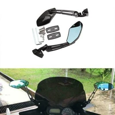 Espejos retrovisores laterales para moto Kawasaki Ninja 650 EX650E ZX6R ZX9R ZX10R Foto 1 de 4