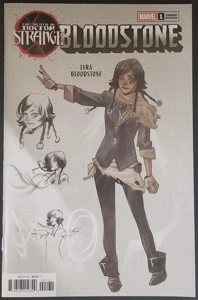 Death of Doctor Strange: Bloodstone #1 Ig Guara Design (Marvel Comics March 2022)