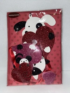Papyrus Valentine’s Day Card | Honeycomb Dog Cat & Mouse - Picture 1 of 2