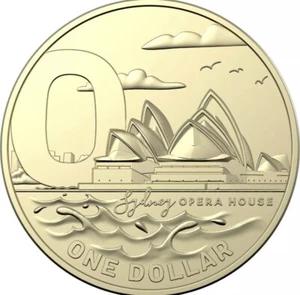 Australian 2021 One Dollar $1 UNC - Great Aussie Coin Hunt 2 - O - OPERA HOUSE - Picture 1 of 2