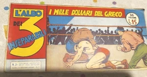 L'ALBO DEI 3 INSEPARABILI  striscia # 21 -EDIZIONE MEDIOLANUM -ORIGINALE- 1950 - Picture 1 of 2