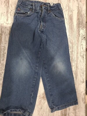 Dickies Jean's Boys 8  Jeans Blue Adjustable Pockets Cotton. Needs Zipper  - Изображение 1 из 4