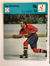 GUY LAFLEUR 1978 Sportscaster card #51-18 MONTREAL CANADIENS