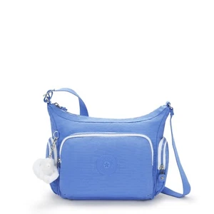 Kipling GABB S Medium Crossbody Bag - Cocktail Blue RRP £88 - Picture 1 of 7