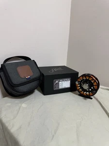 Abel SDS 7/8 Fliegenrolle. Custom Logo Schwarz! Einmal benutzt! Schauen Sie sich meine Angebote an! - Bild 1 von 16