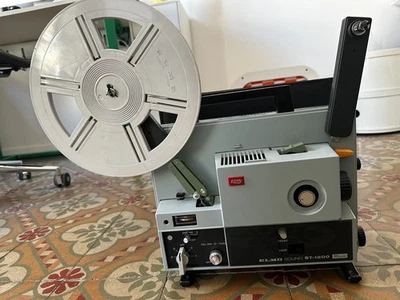 Proyector ELMO Sound ST-1200 Super 8 con maleta y accesorios Foto 1 de 4