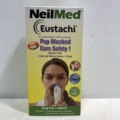NeilMed Eustachi Ear Pressure Relief Device by Dr. Mehta ~ NEW SEALED