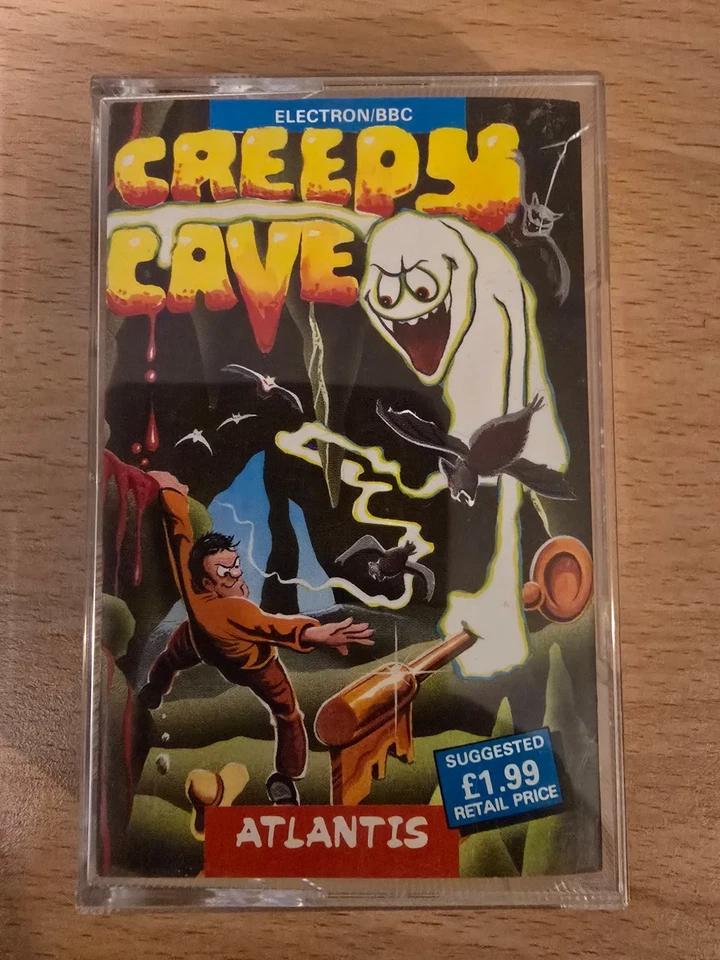 Creepy Cave - Atlantis Software - BBC / Electron Duel Tape - Image 1 of 1