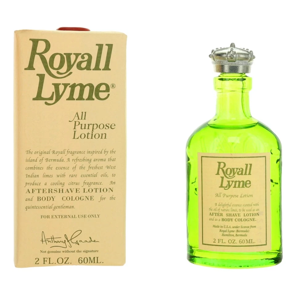 Royall Lyme 男士香水,2 盎司多功能乳液 — 第 1/1 张图片