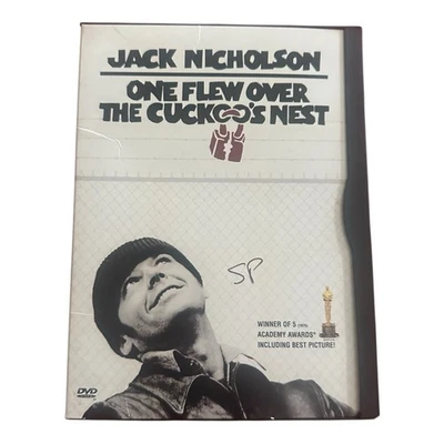 One Flew Over The Cuckoo’s Nest DVD Jack Nicholson 2002 Widescreen Edition VG - Image 1 of 4