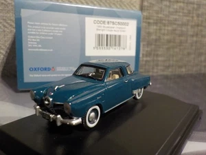 Model Car, Studebaker Champion Starlight coupe 1/87 New Oxford 87SC50002 - Picture 1 of 5