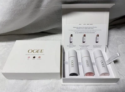 OGEE RADIANT CONTOUR COLLECTION 3-PIECE PEARL - OBSIDIAN - PINK DIAMOND - TRIO - Image 1 of 4