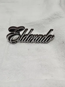 Cadillac Eldorado Dash Emblem – Original 1979–1985 OEM Badge – Vintage Auto Part - Picture 1 of 5