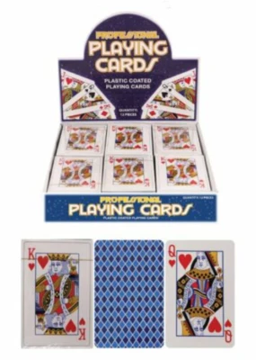 2 Packs! Deck of Professional Plastic Coated Playing Cards 52 cards per pack - Image 1 of 4