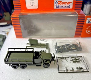 Roco Mintanks 643 M-35A2 mit Yale Style Brückenkran Lima35 Original 1/87 - Bild 1 von 3