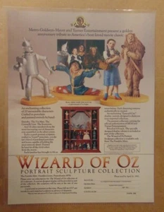 Magazin Printanzeige WIZARD OF OZ Skulptur 1990er Verkaufsauftragsformular Werbung - Bild 1 von 1