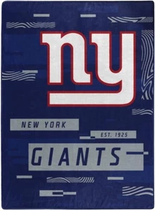 New York Giants NFL 60" x 80" Digitize Raschel Throw Blanket-AB0BMGRRQ5J3 - Picture 1 of 3