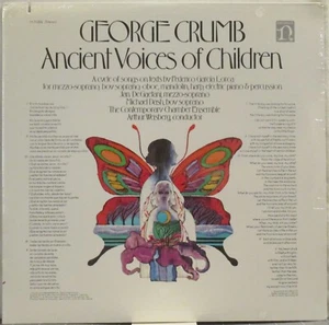 GEORGE CRUMB Ancient Voices of Children LP Contemporary Chamber Ensemble SEALED  - Picture 1 of 1