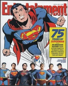 CANADA Sc #2678.40 SUPERMAN 75th ANN PHOTO with STAMP FIRST DAY CANCELLED - Picture 1 of 1