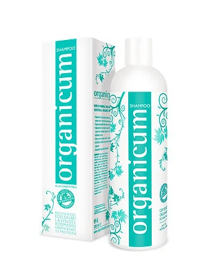 350ml organicum Shampoo mit Wildkräutern gegen Schuppen Haarausfall Kopfjucken - Bild 1 von 3