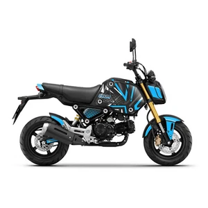 Aqua Electric Vinyl Graphics Wrap Stickers For Honda GROM MSX125 21 22 23 - Picture 1 of 4