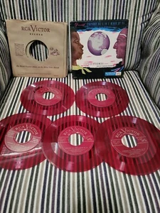 Leopold Stowkowsky-"Dvorak Sym.#5"-RCA Victor-5x45-49 0165-Red Vinyl-1949-VG++ - Picture 1 of 3