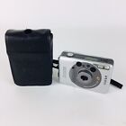 Canon IXUS L-1 APS Film Camera - Silver With Carrying Case 