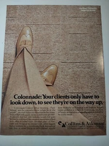 Publicidad impresa vintage Collins and Aikman Colonnade Your Carpets - Imagen 1 de 4