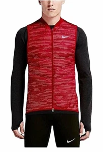 NIKE AEROLOFT FLASH RUNNING 3M GILET VEST SIZE S (689168 657) RED - Picture 1 of 9