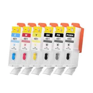 Leere Nachfüll Tintenpatrone für Canon TS704 TS6140 TS8140 TS9140 TR7540 Drucker - Bild 1 von 6