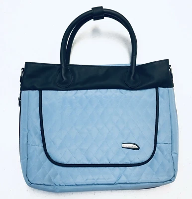 Travelon Quilted Travel Tote Organizer Career Ready Handbag Messenger Crossbody - Image 1 of 4