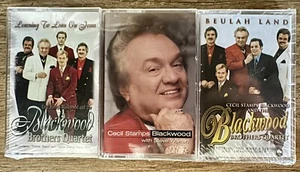 Factory Sealed Set Of 3 Blackwood Brothers Quartet Cassette Christian Music 1998 - Picture 1 of 2