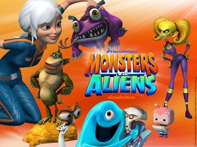 35mm Color Cartoon/Feature Film  "MONSTERS vs ALIENS"  2009 Only a few left! Foto 1 de 4
