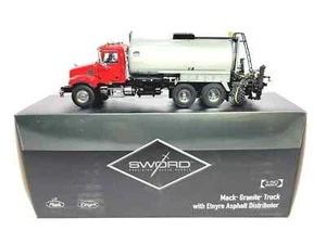 Mack Granite Asphalt Etnyre Distributor -Yellow - Sword 1:50 Scale Model #SW2103 - Picture 1 of 1