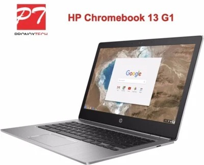 HP Chromebook 13 G1 Pentium 1.5GHz RAM: 4GB SSD: 32GB QHD 3200x1800 - Image 1 of 3