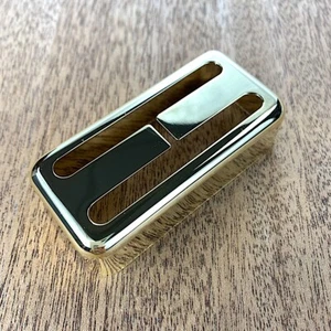 Filtertron Pickup Cover - Brass Gold Plated - No holes - GP-HBGPFTNS - Picture 1 of 3