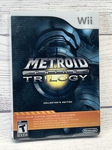 Metroid Prime Trilogy Collector's Edition (Nintendo Wii) Steelbook Sealed NEW!