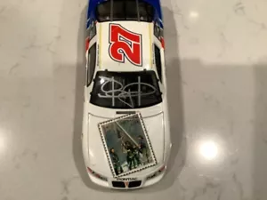 JAMIE MCMURRAY AUTOGRAPHED 2003 PONTIAC GRAND PRIX WILLIAMS USPS DIECAST & CARD - Picture 1 of 12