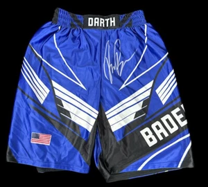 Ryan Bader Signed Darth Custom Fight Shorts (Beckett) - Picture 1 of 4