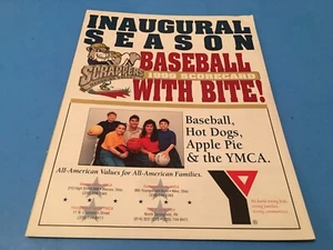 MAHONING VALLEY SCRAPPERS 1999 TEMPORADA INAUGURAL TARJETA DE PUNTUACIÓN C C SABATHIA MARTINEZ - Imagen 1 de 5
