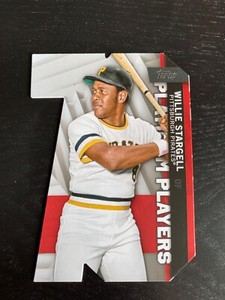  WILLIE STARGELL 1/10 2021 Topps Platinum Players RED PDC-69 PIRATES