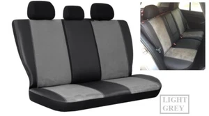Tailored Eco-Leather & Alicante REAR Seat Car Covers Ford Mondeo Mk4 2007 - 2013 - Picture 1 of 10