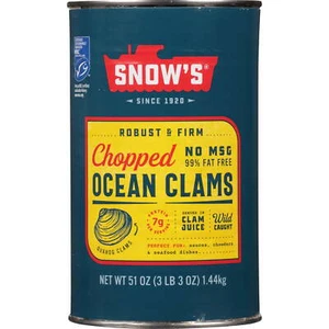 Bumble Bee Snow's Chopped Ocean Clams, 51oz can Free Shipping - Picture 1 of 6