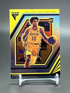 2022-23 Panini Flux Silver Prizm #211 MAX CHRISTIE Los Angeles Lakers RC