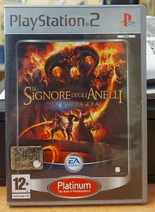 IL SIGNORE DEGLI ANELLI LA TERZA ERA PS2 ITA COMPLETO CONSEGNA 24/48H CON BRT - Foto 1 di 3