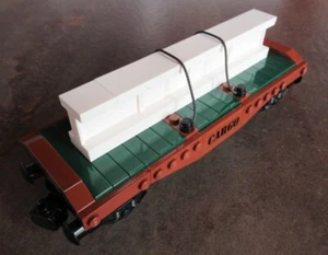 LEGO TRENO TRAIN EISENBAHN ZUG VAGONE WAGON GIRDER TRAVE MOC VARI COLORI - Imagen 1 de 6