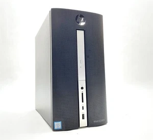 HP Pavilion Desktop 570-p054 MT i5-7500 3.4GHz 8GB 256GB SSD Win11 P400 WIFI PC - Picture 1 of 9