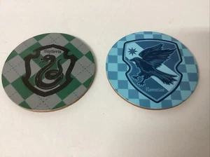 HARRY POTTER COASTERS SET OF 2 - Picture 1 of 5